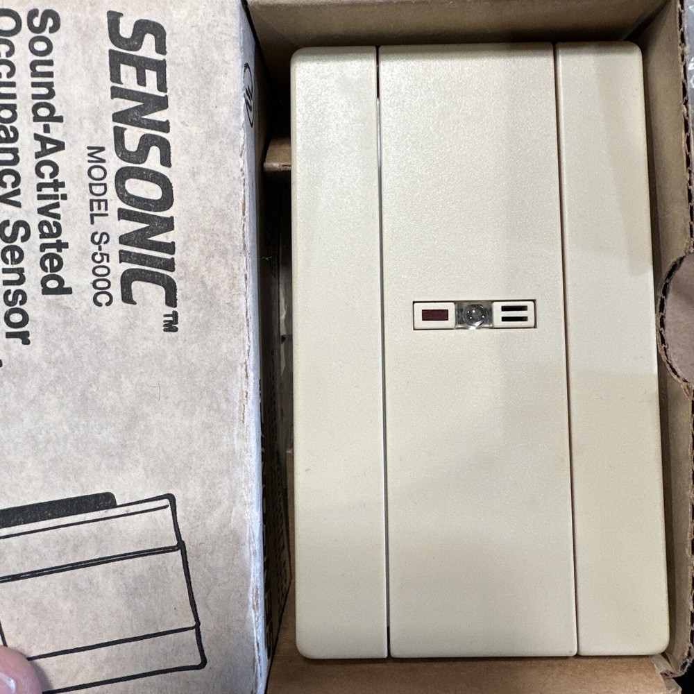 ⚡️Sensonic 3A163 S-500 Sound Activated Occupancy Sensor for Lighting Control⚡️