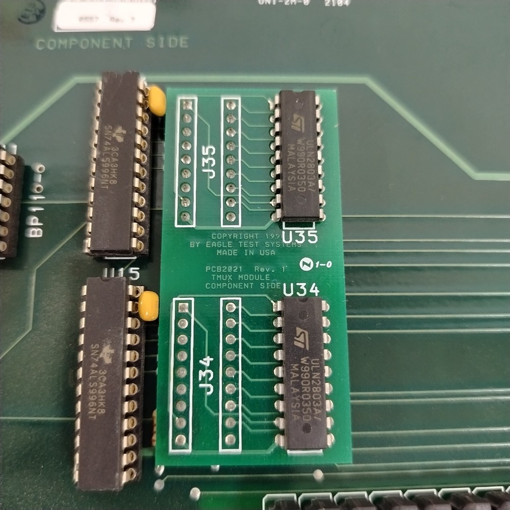 Eagle Test ASM0557 + PCB2021 Board Used In Eagle Test ETS-600D