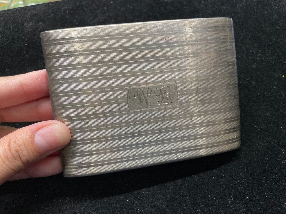 Antique Sterling Silver Cigarette Case