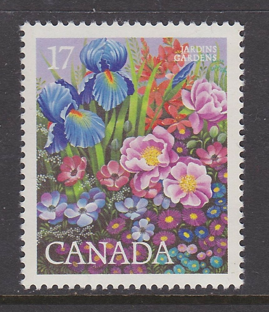 CANADA NO 855, FLOWER GARDEN,  MINT NH