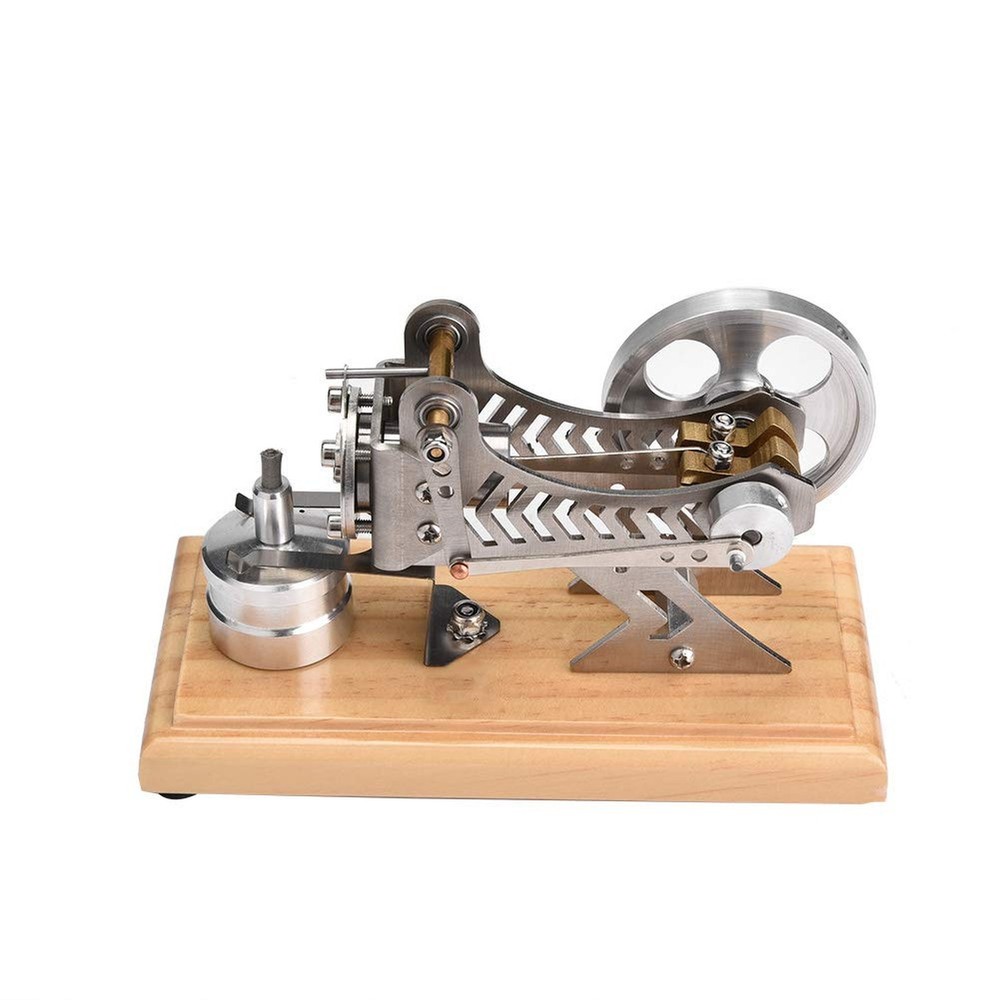 LED Air Stirling Engine Funny Generator Model Engine Education Tool Electrici...