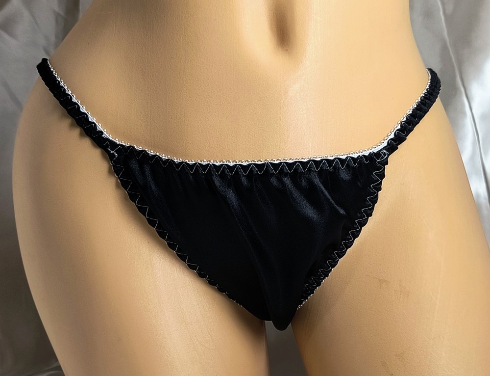 FRENCHIE Satin String Bikini panties *Limited Edition*