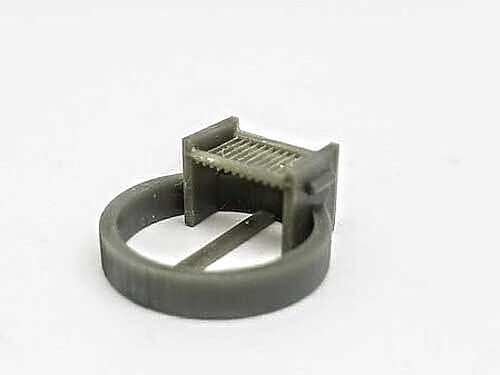 All-Scale-Miniatures Camp Fire Pit (Unpainted) (5) - HO Scale Model Railroad