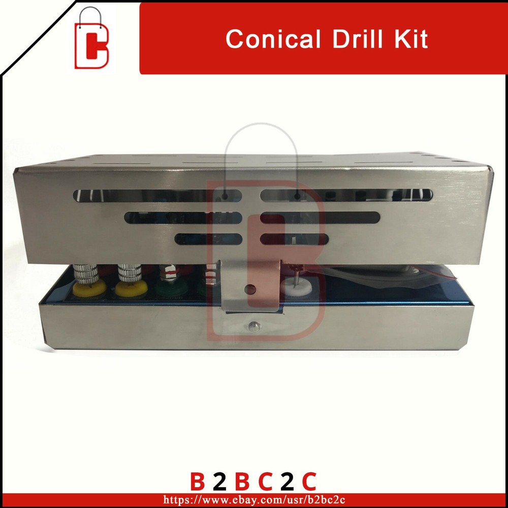 Dental implant drill external irrigation instruments 28pcs Ø2.0mm stopper tools