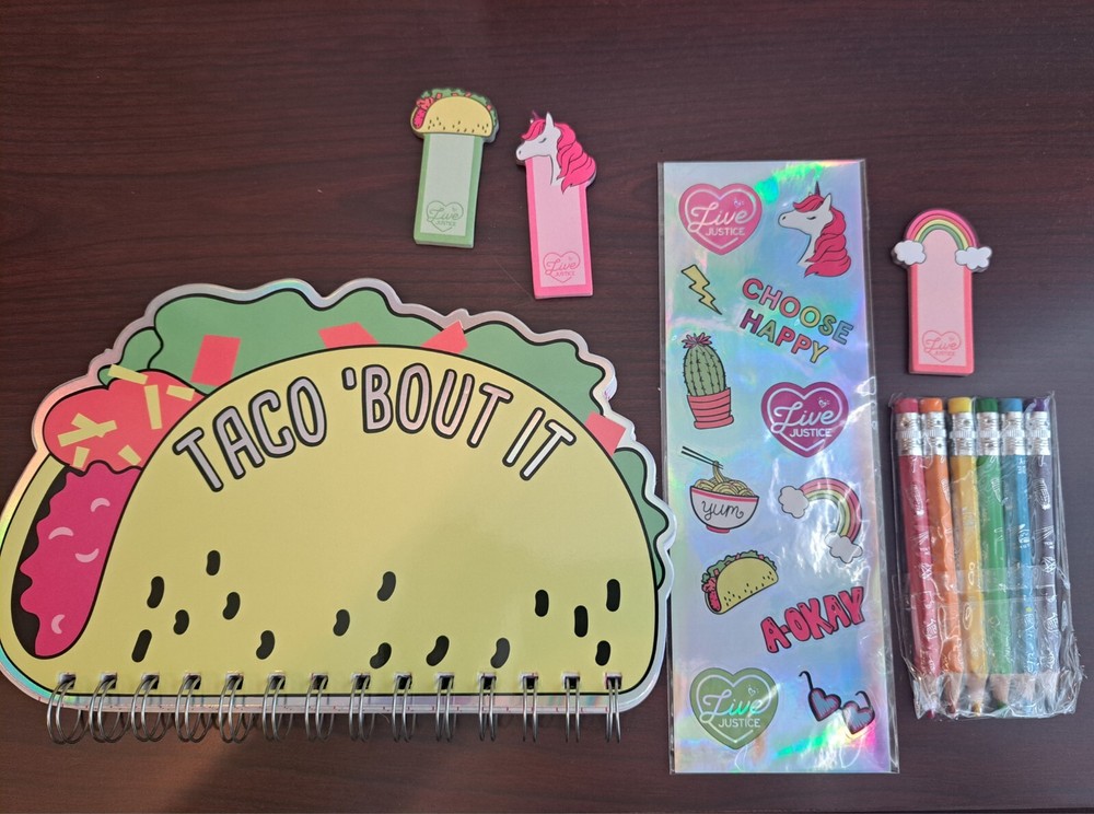 Justice Girls School Supply Kit