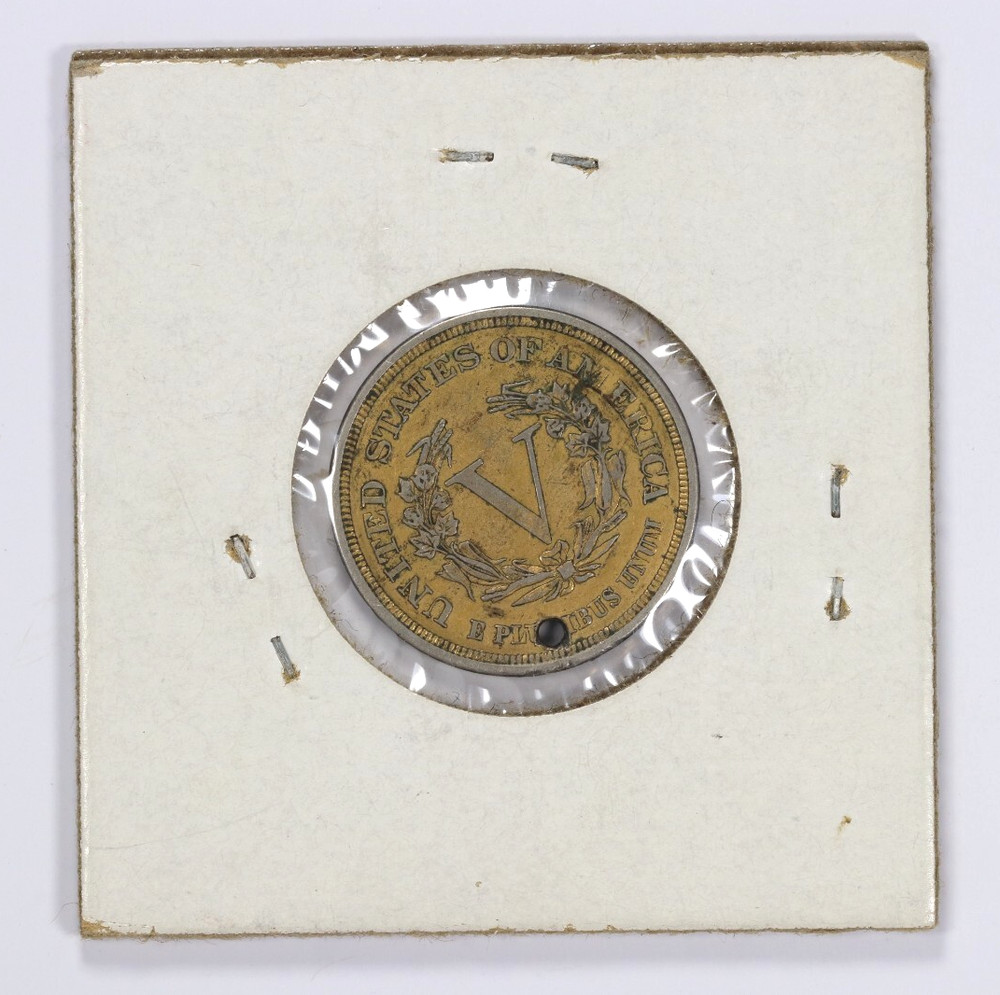 1883 Racketeer Liberty Nickel 5C