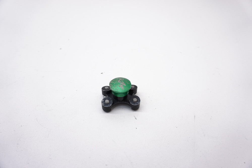 Kite Holeshot Start Device Button Green Black Aluminum #3 M33