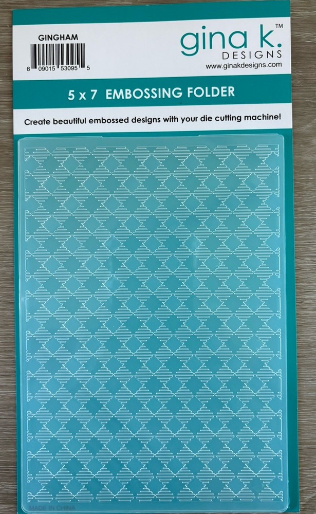Gina K Designs Embossing Folders