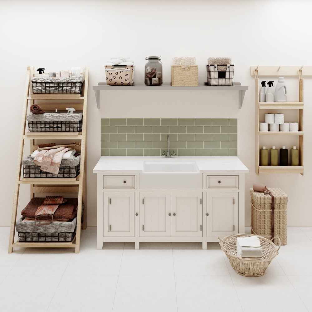 12" Width x 60" Length | Stainless Steel Wall Shelf | Square Edge