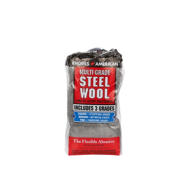 Assorted 12 Pad Steel Wool, Coarse, Medium, Fine