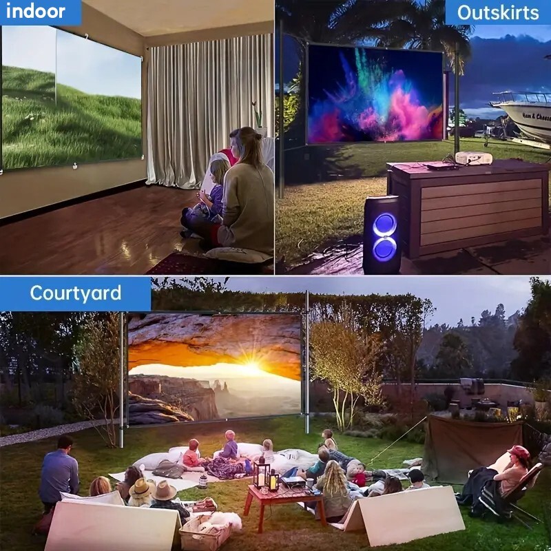 High definition projection screen, home projection 4k ultra high definition