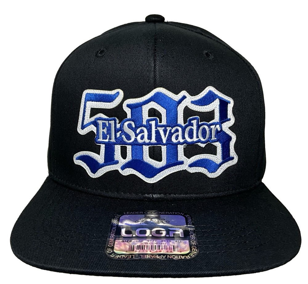 EL SALVADOR HAT BLACK SNAPBACK