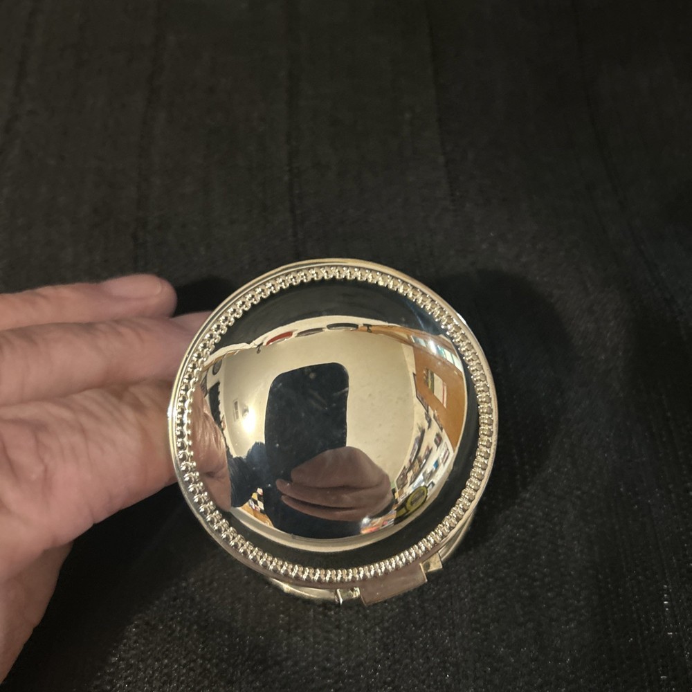vintage silver plated Candle Holder