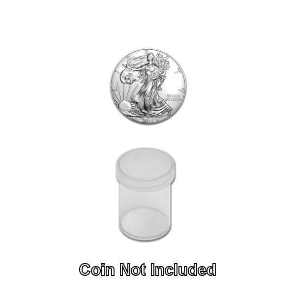 American Silver Eagle-Round Coin Tubes by Whitman, 5 pack