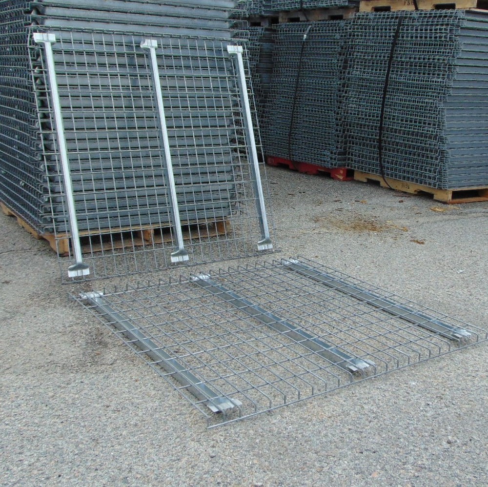 Flared Wire Decking - 46" x 46" x 1-5/8" - Pallet Rack Shelf Industrial Storage