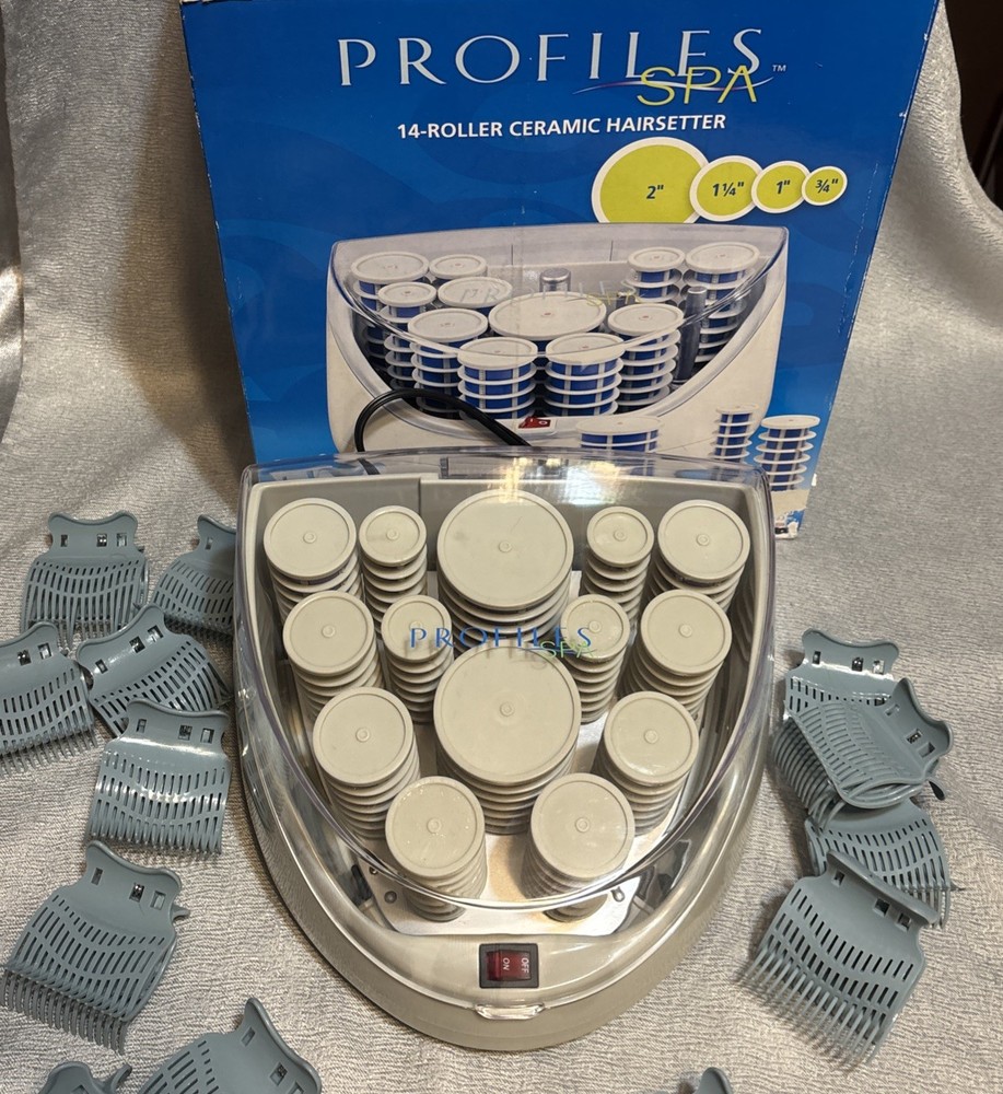 Vintage Profiles Spa 14 Roller Ceramic Hair Setter 2007