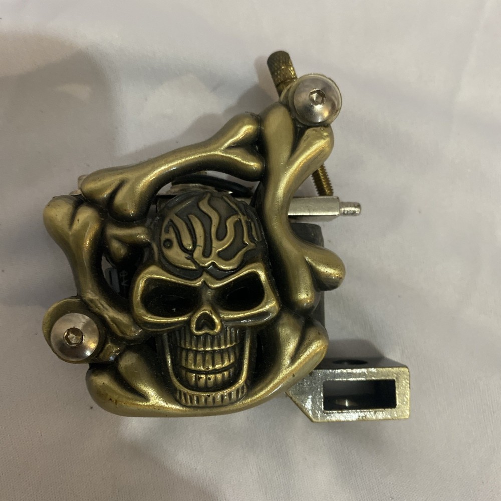 Tattoo Machine Skull Skeleton Roller Tattoo Machine