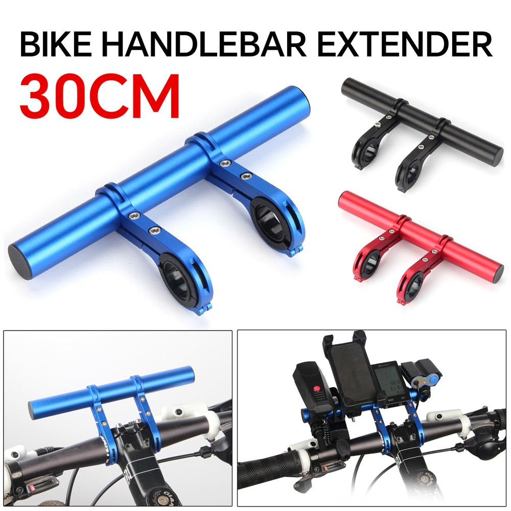 Bike Flashlight Holder Handlebar Bicycle Handle Bar Extender Mount Bracket MTB
