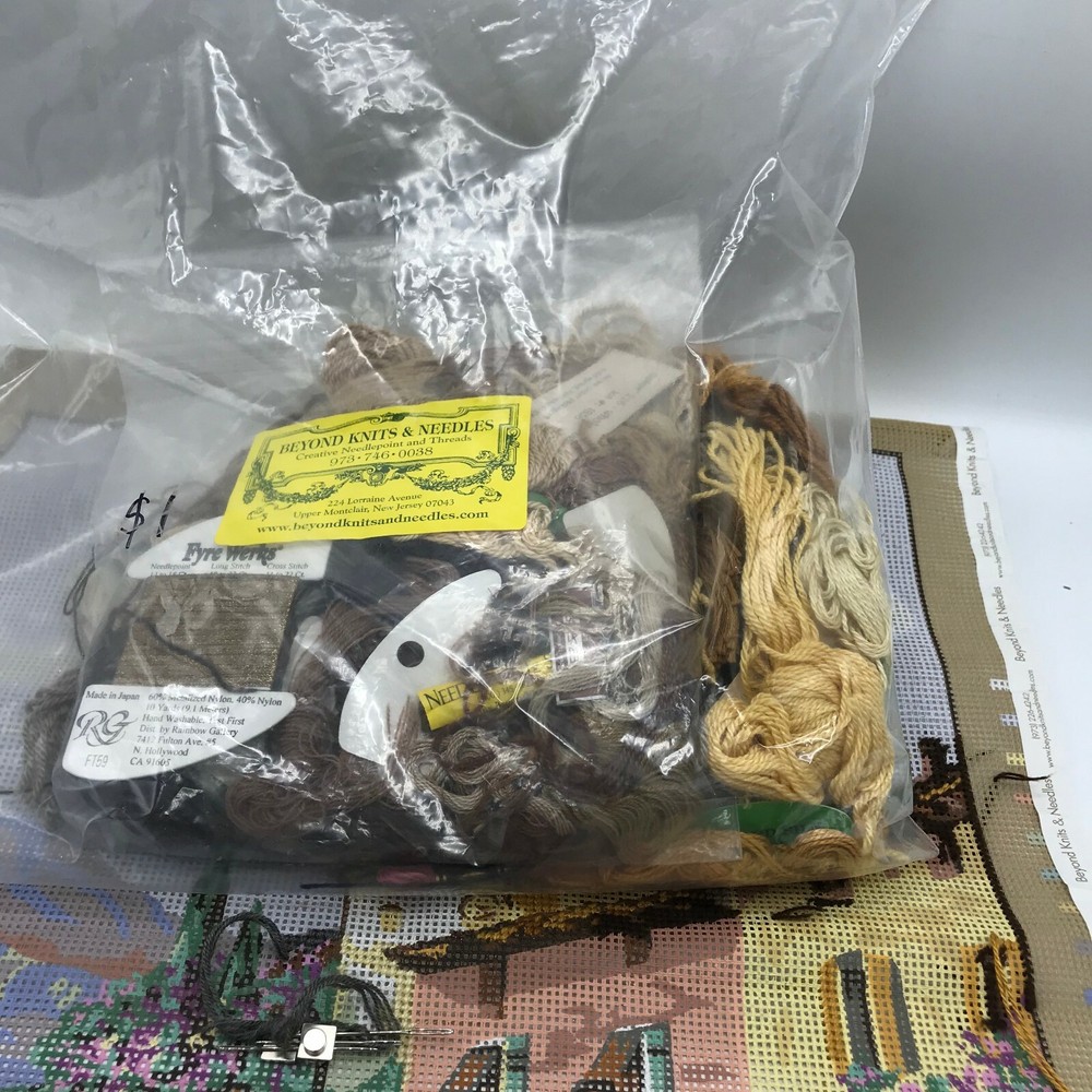 Needlepoint Pattern Goblen Italy Venice 60 x 48 EU Started