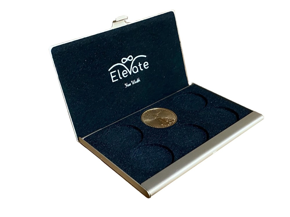1/4 OZ Gold Coin Precious Metal Case EMPTY