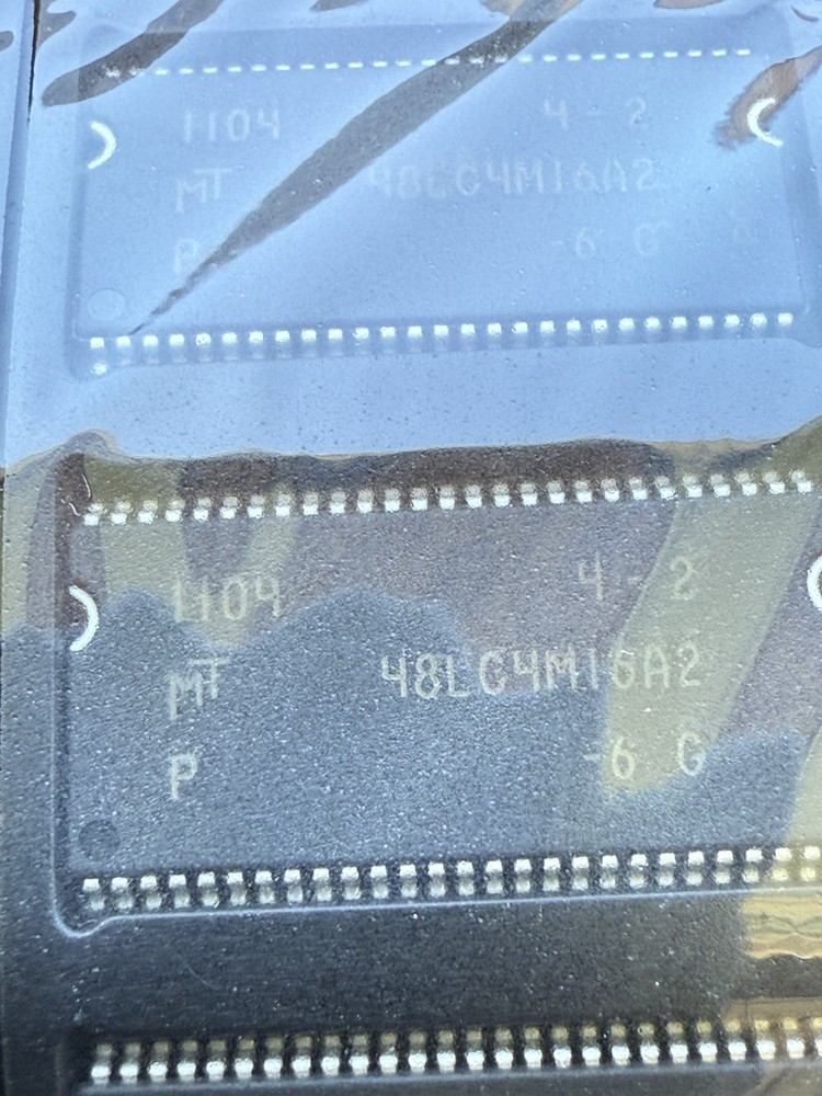 MICRON TECHNOLOGY MT48LC4M16A2P-6 G(2 PCs)
