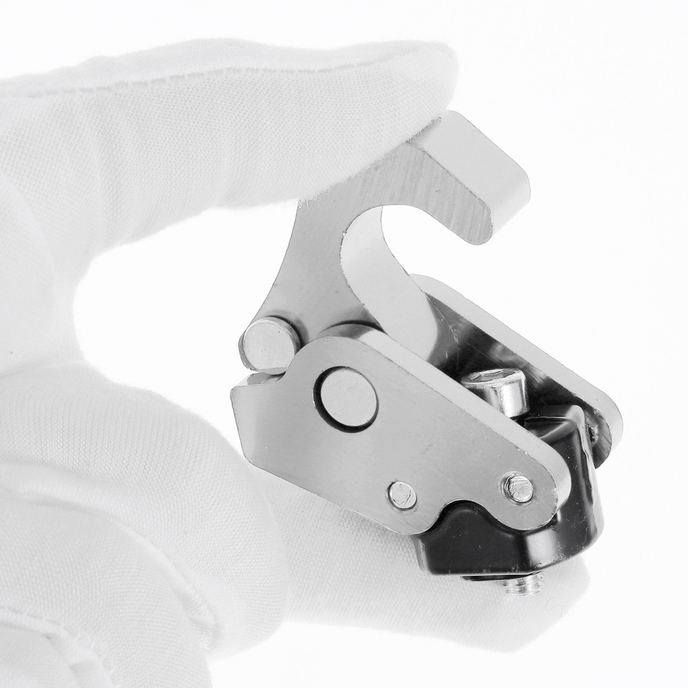 Motorcycle hook 1 set 63mm silver
