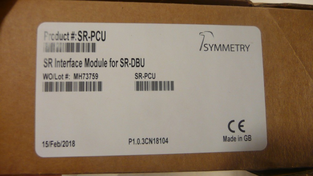 NEW GENUINE SYMMETRY SR-PCU SR INTERFACE MODULE FOR SR-DBU
