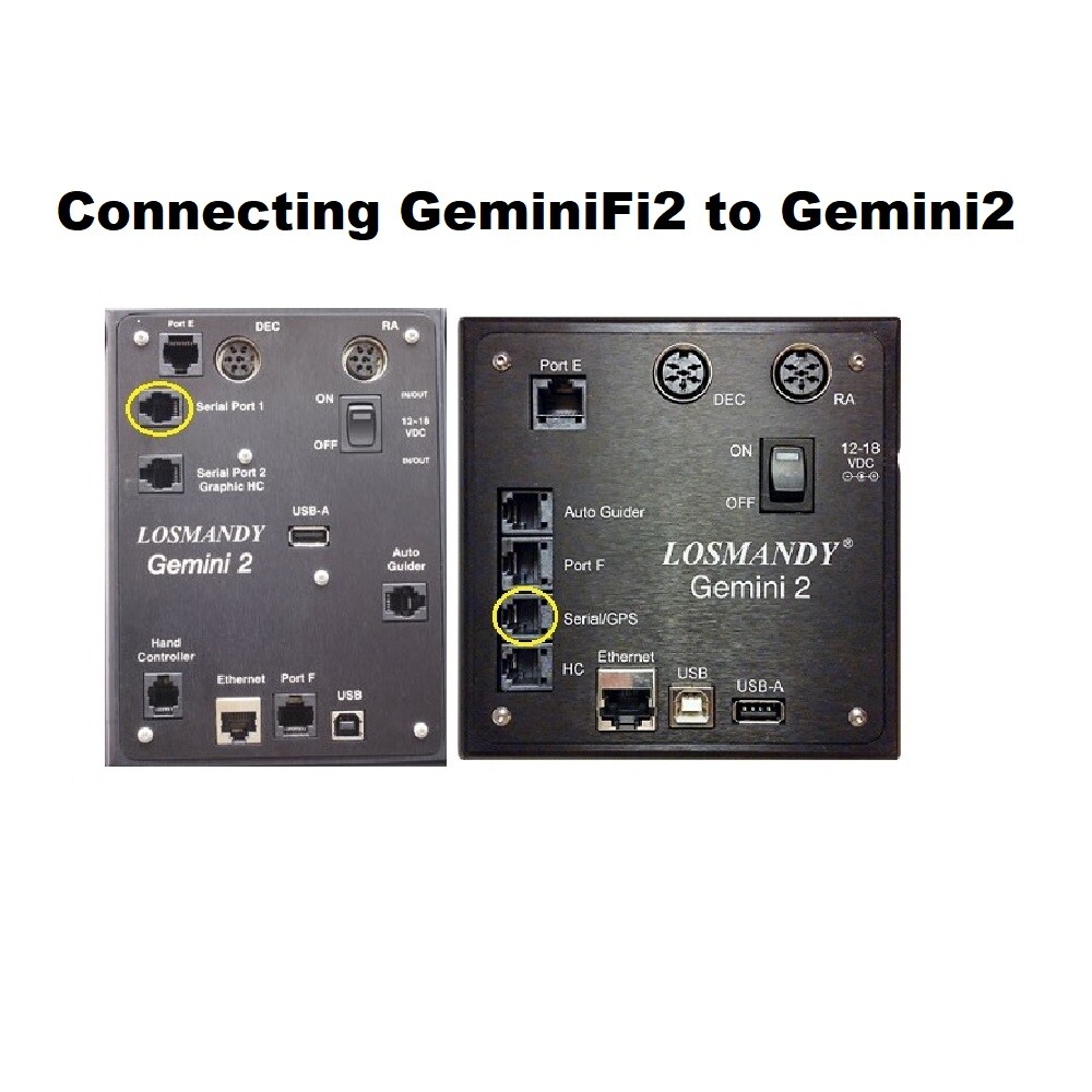 GeminiFi 2 - Wi-Fi adapter for Losmandy Gemini 2