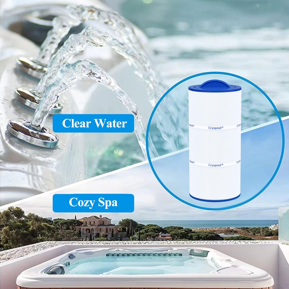 Cryspool® 08010 Filter Compatible with Caldera Utopia blue and whiter