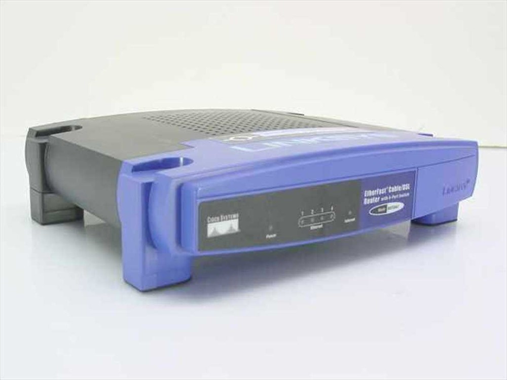 Linksys BEFSR41 V3 Etherfast Cable/DSL Wired Router with 4-Port Switch