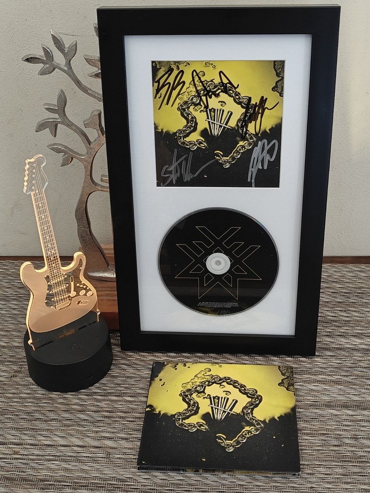 Wage War Signed CD Stigma Framed