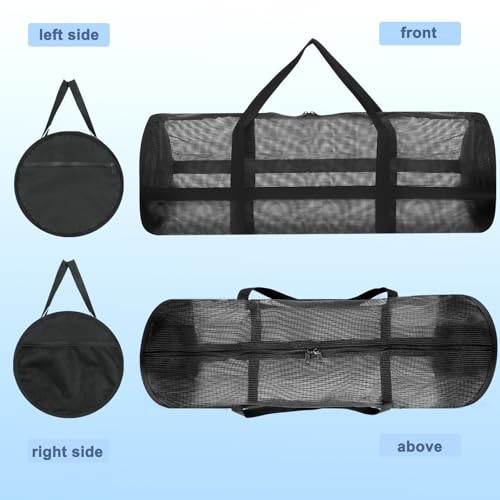 Diving Mesh Duffel Bag Large Capacity, Quick-Dry Ventilation System Mesh