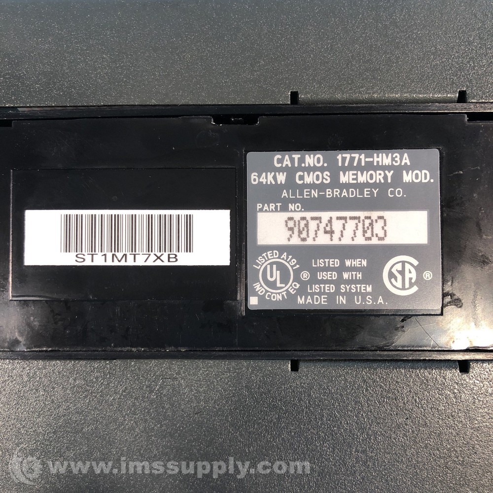 Allen Bradley 1771-HS3CR Series A 3-Axis Servo Controller Module FNIP