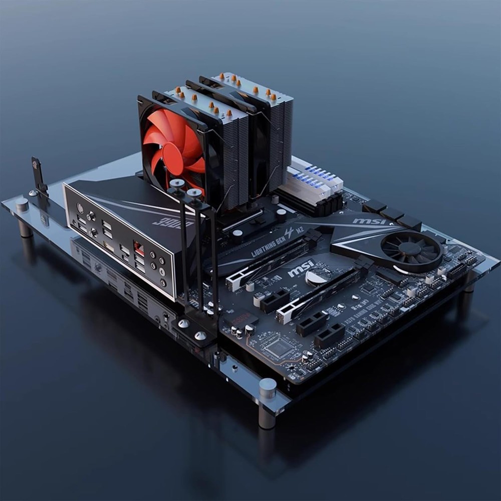 PC Test Bench Open Frame Computer Case DIY PC Case, Support ATX/M‑ATX/ITX Mother