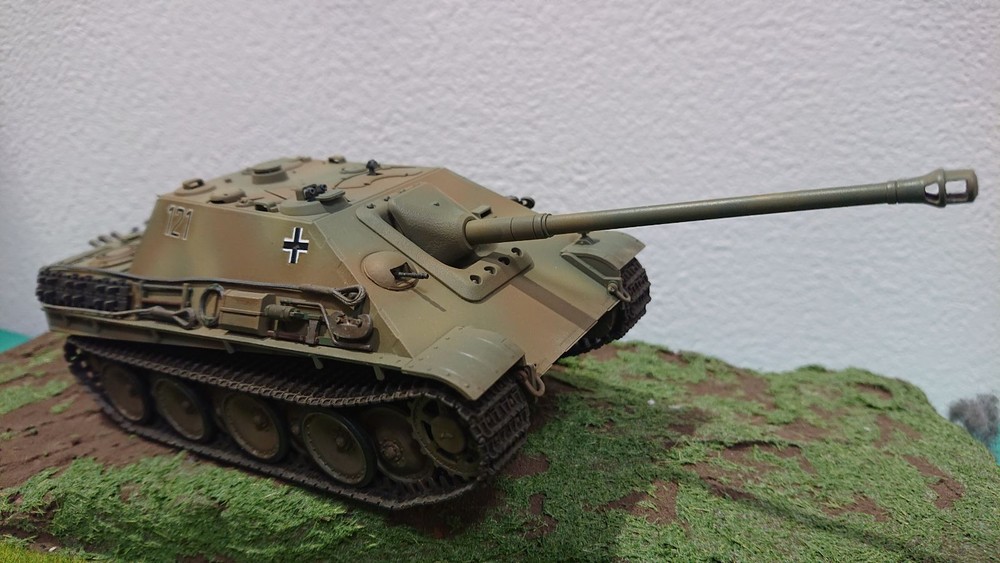 Assembled Tamiya Jagdpanther 1/48 Japan
