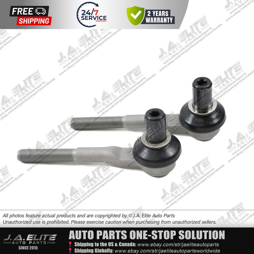 2pcs Front Outer Tie Rod Ends for Bentley Continental Flying Spur 4E0419811E