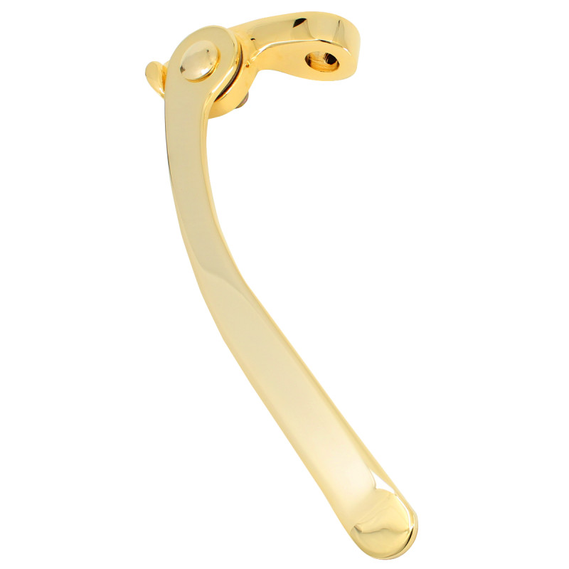 Handle, Bigsby, flat handle assembly, Color: Gold
