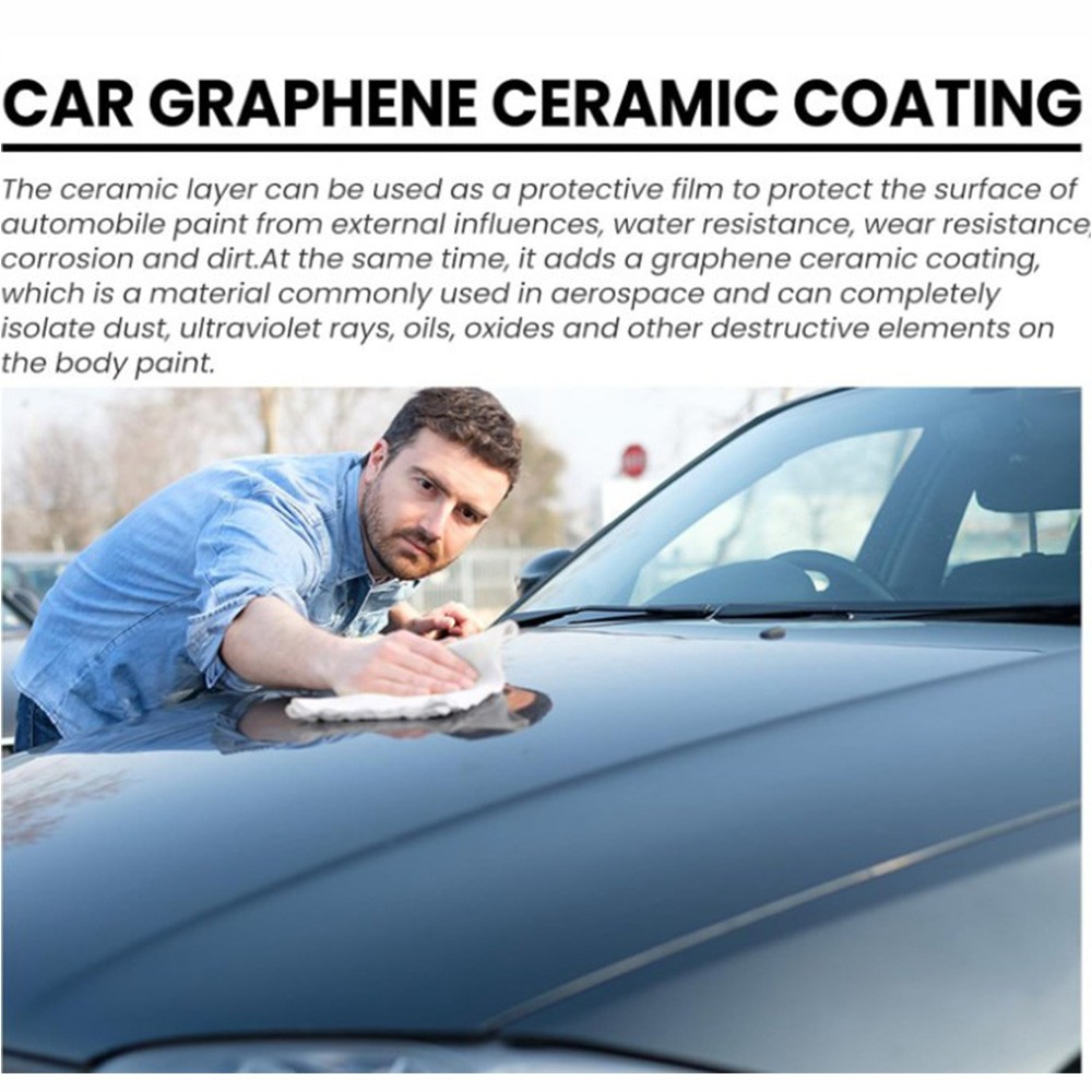 50ML Ceramic Car Coating Kit - PTZ Crystal Serum, Advanced Ceramic Coating