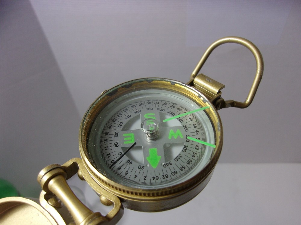 Lensatic Compass Liquid Filled