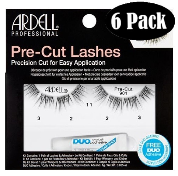 Ardell Professional - Pre-Cut Lashes 901 - 6 Pack