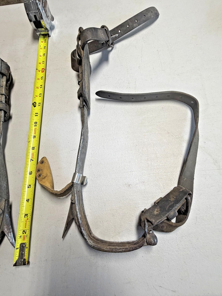 Melling Heavy Duty Pole & Tree Climbing Gaffs Spikes