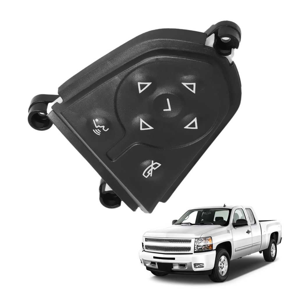 Steering Wheel Audio Control Switch Compatible with Silverado Sierra 1500 2500