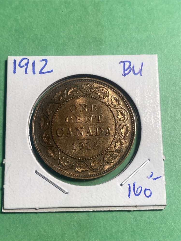 1912 Canada 1 Cent Uncirculated