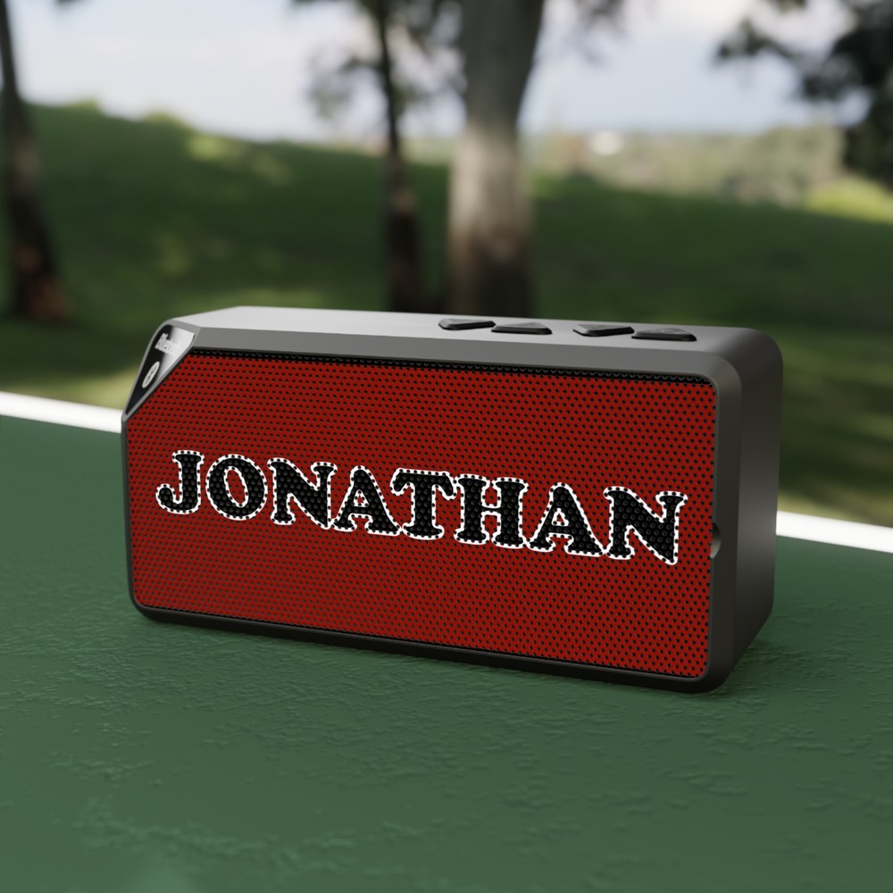 Bluetooth Speaker, Personalized Name, Custom Sound System, Gift for Music Lover,