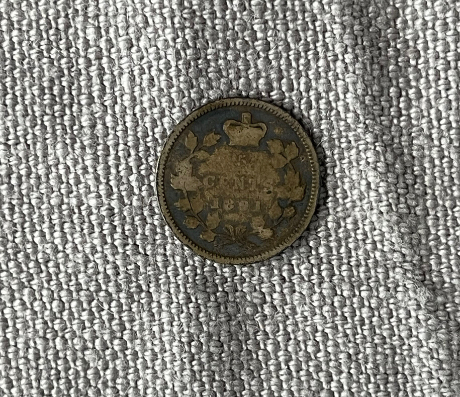 Canada 5 Cent Silver 1891 Lot#39B