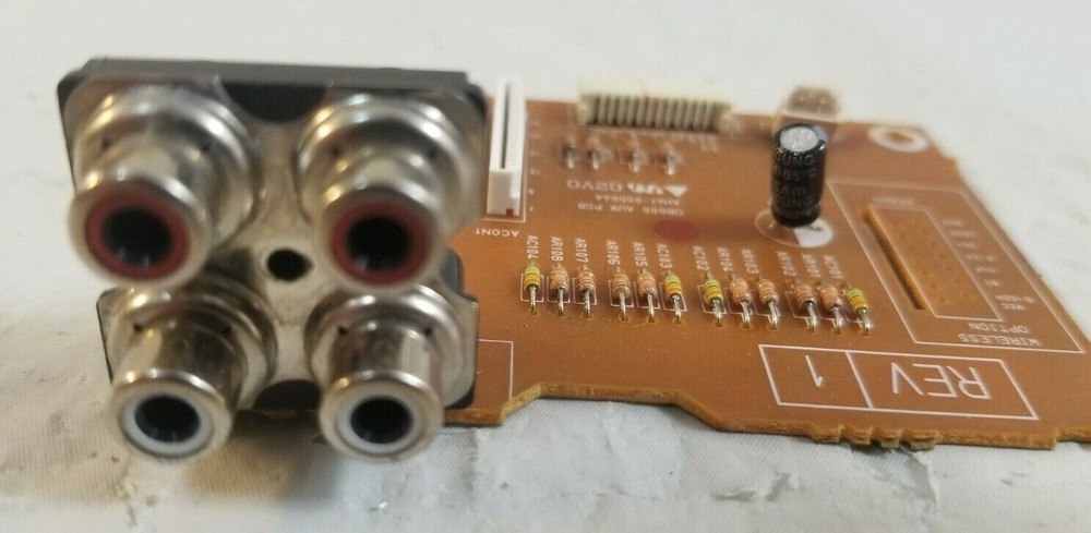 SAMSUNG HT-DB600 DVD Home Theater System AUDIO RCA INPUT PCB BOARD Working