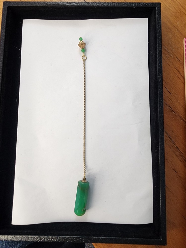Handcrafted Chrysoprase Pendulum