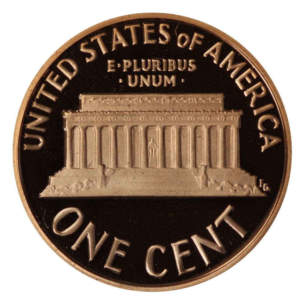 2002 -S Lincoln Memorial Cent Gem Proof Single Coin