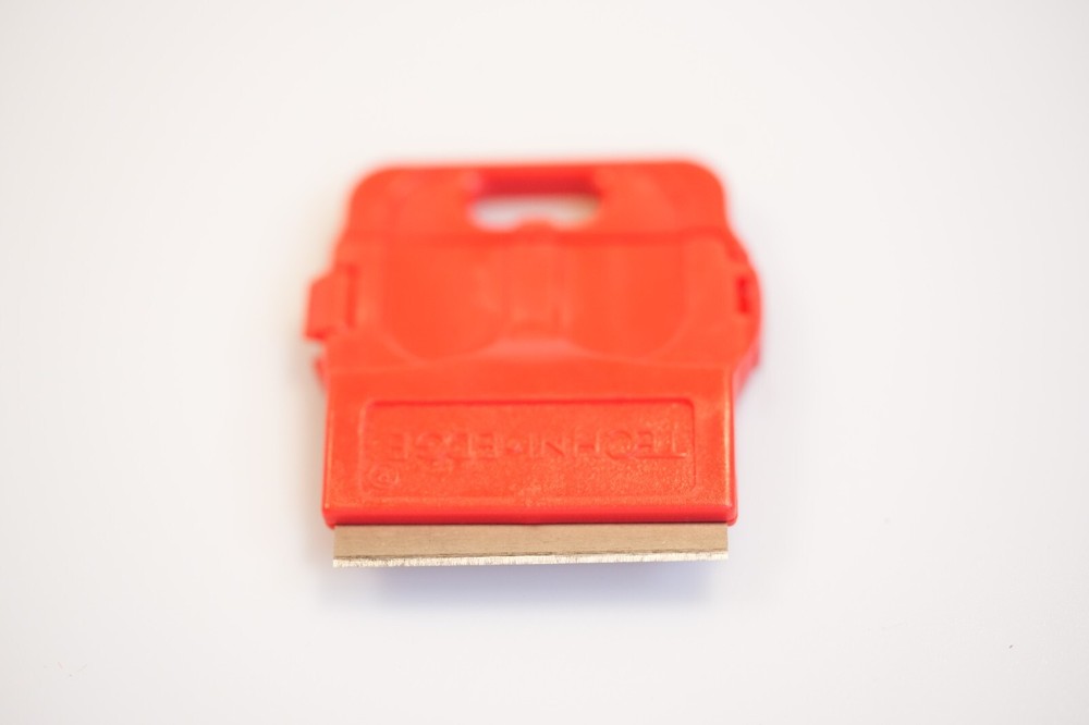 20PK TechniEdge Mini Window Scraper Single Edge Blade