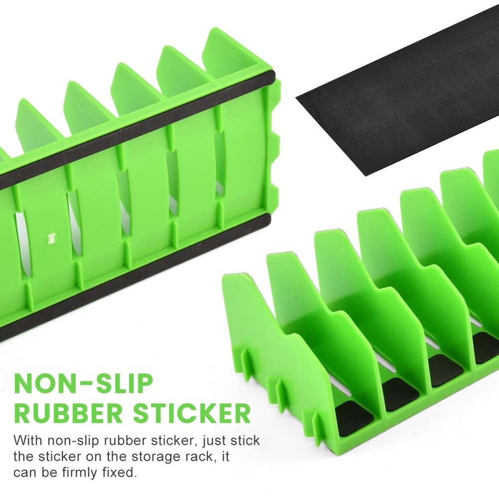 Pliers Organizer Rack 2 Pack 10-Slot Tool Holder Plastic Drawer Toolbox Storage